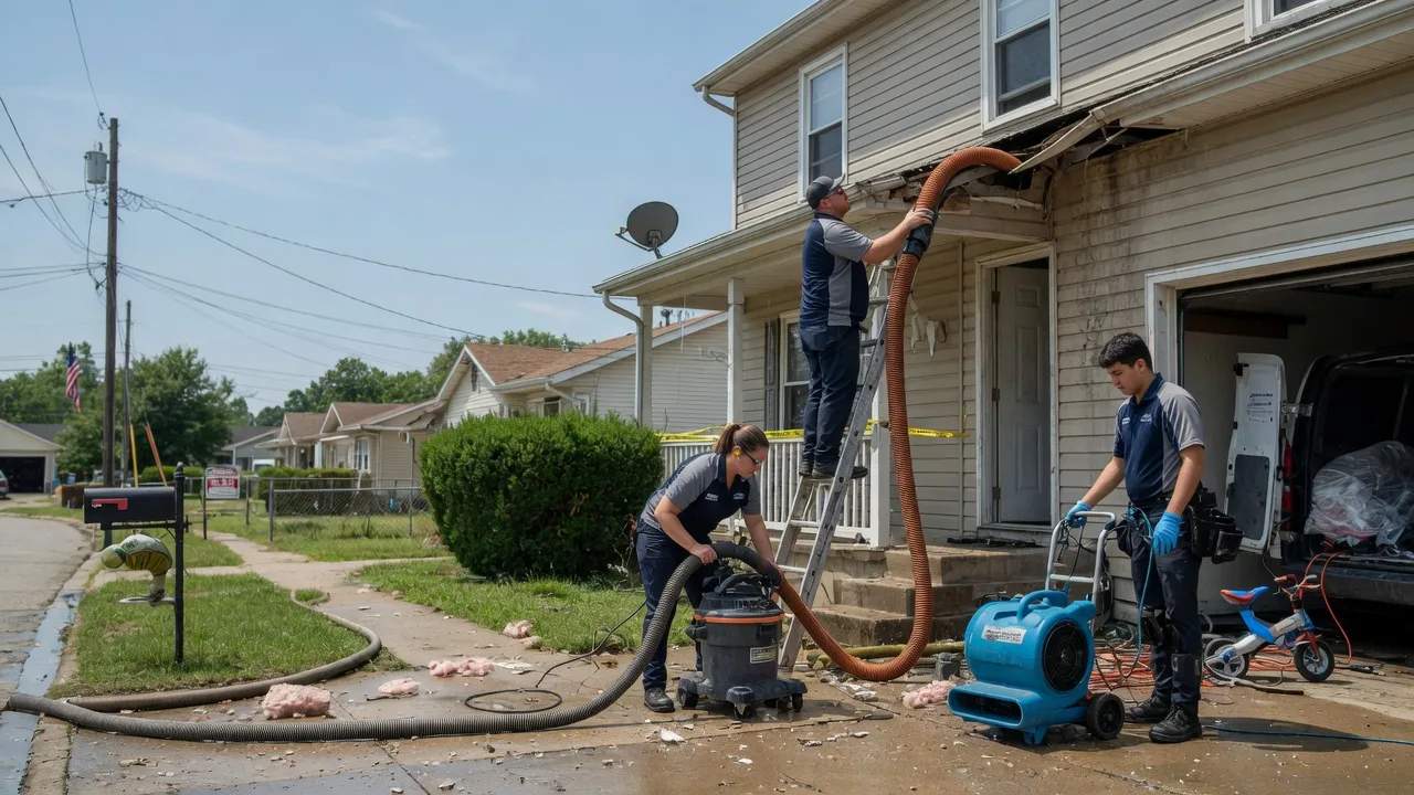 Water Damage Restoration in Hickory, KY near me